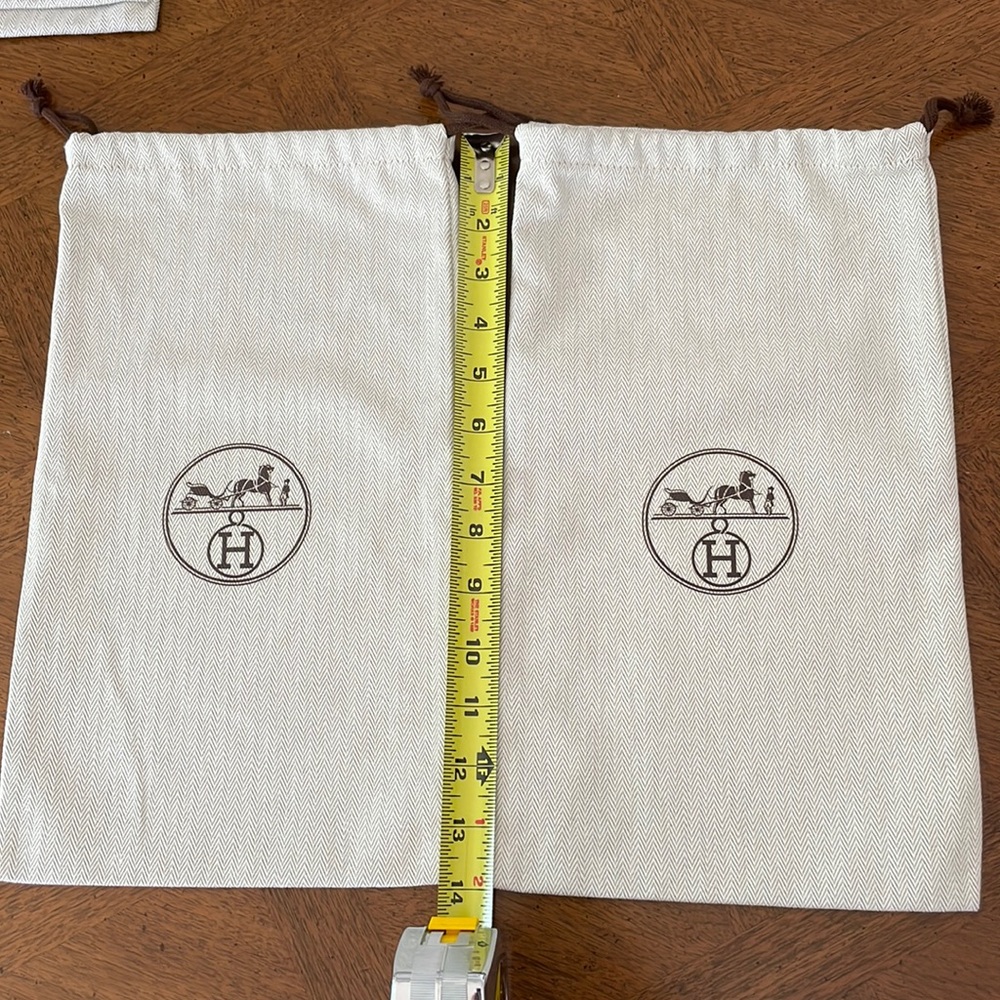 Authentic Hermes Dust bags